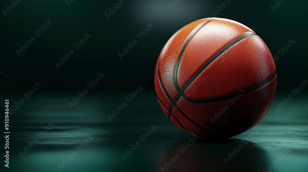 A Basketball On A Black Background, 3D Render, Showcasing The Design, Wallpaper Pictures, Background Hd A Basketball On A Black Background, 3D Render, Showcasing The Design, Wallpaper Pictures, Background Hd
