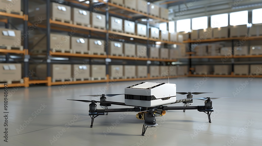Drone Delivery in a Warehouse Drone Delivery in a Warehouse