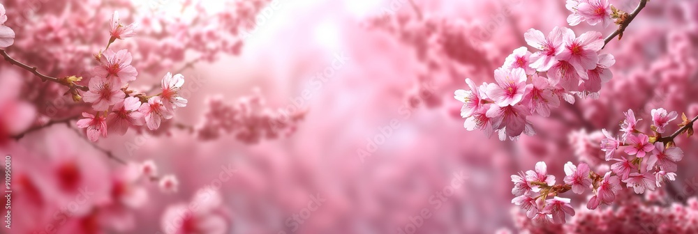 Close-up of delicate cherry blossoms with a soft, blurred background, showcasing the ethereal beauty and tranquility of spring. Close-up of delicate cherry blossoms with a soft, blurred background, showcasing the ethereal beauty and tranquility of spring.