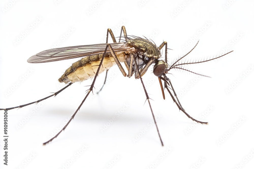 Mosquito on white surface Mosquito on white surface