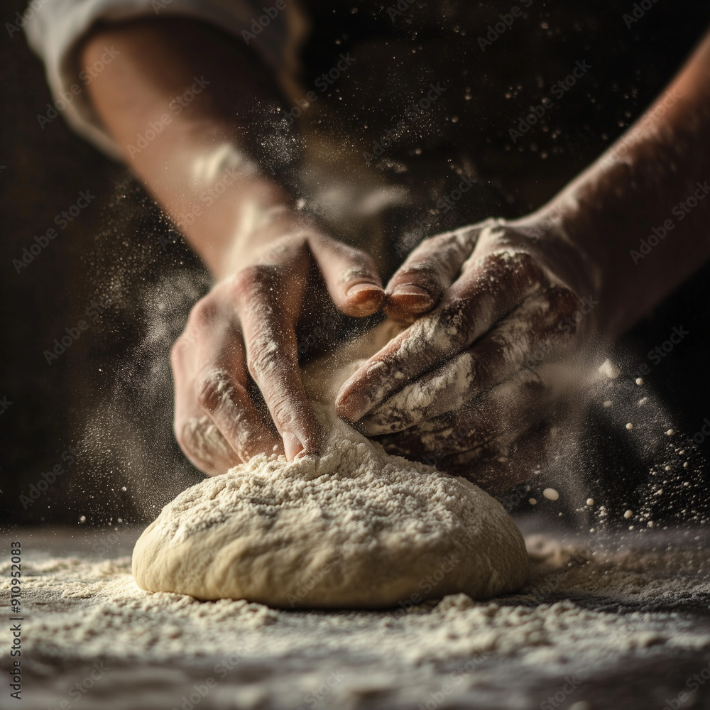 Fototapeta premium Bread baking