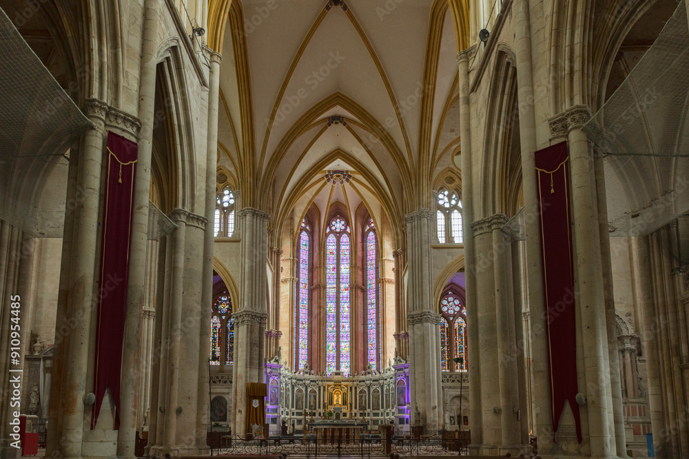 Fototapeta premium the cathedral of Toul in France