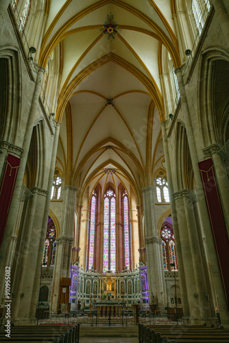 the cathedral of Toul in France photo