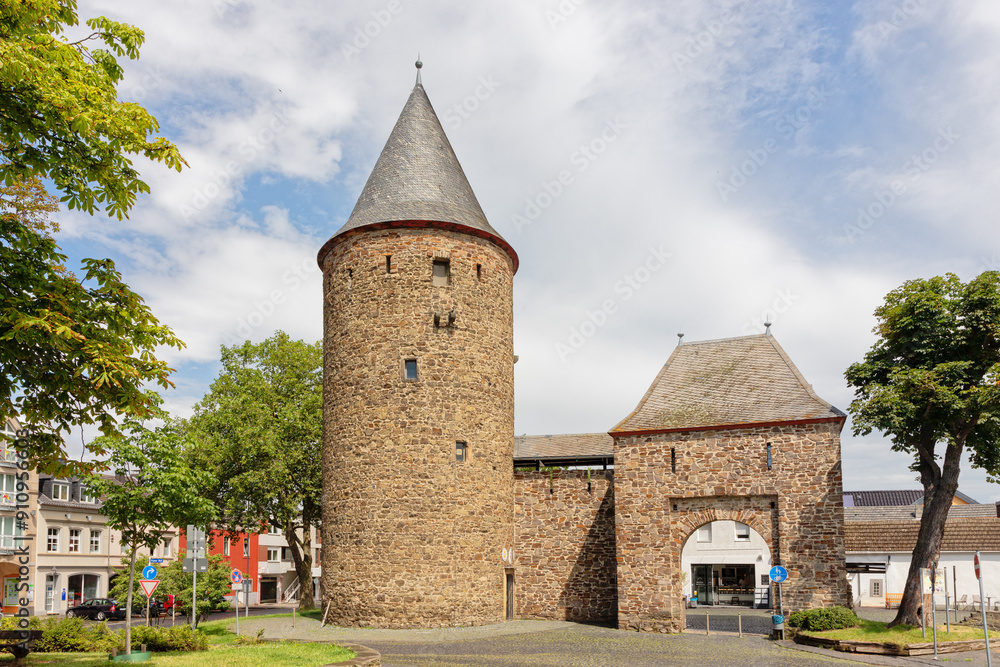 Rheinbach, Basemer Turm mit altem Stadttor Rheinbach, Basemer Turm mit altem Stadttor