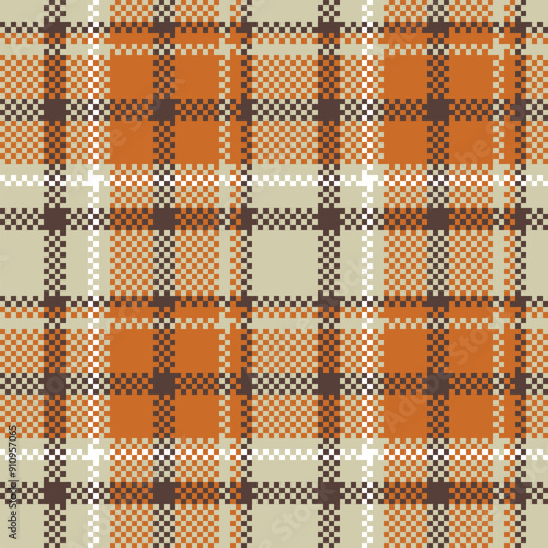 Tartan Plaid Seamless Pattern. Traditional Scottish Checkered Background. Flannel Shirt Tartan Patterns. Trendy Tiles Vector Illustration for Wallpapers.