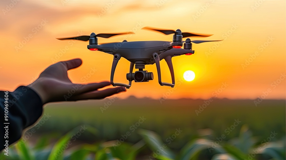 Drones Flying for Agriculture: Innovative Farming Technology in Action Drones Flying for Agriculture: Innovative Farming Technology in Action