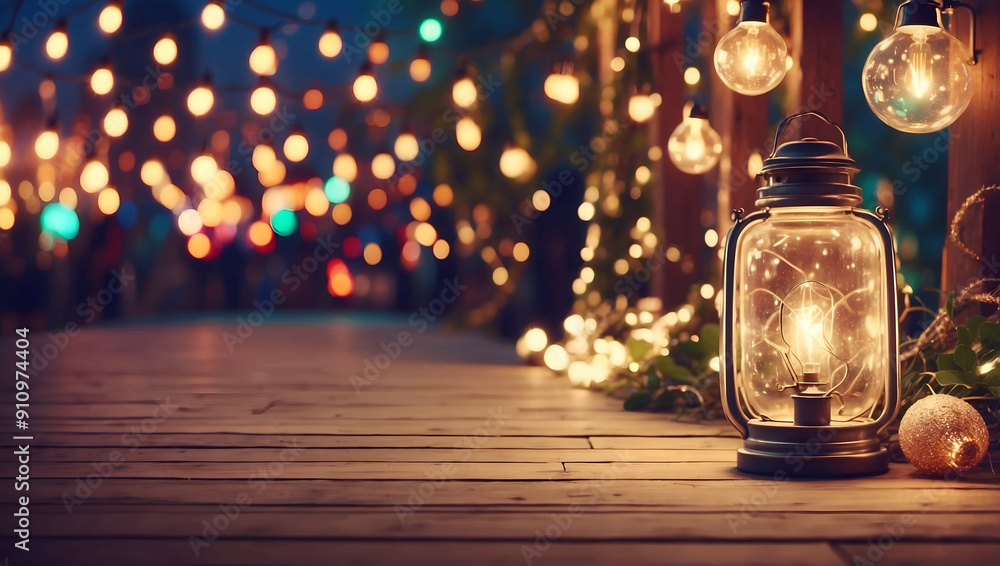 Christmas lights outdoor 3D Editable wallpaper. Christmas lights outdoor 3D Editable wallpaper.