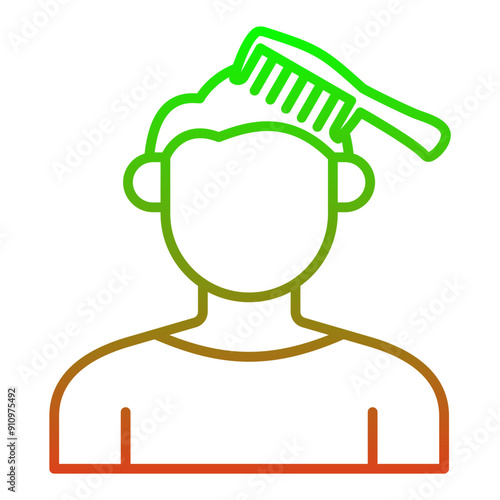 Combing Icon