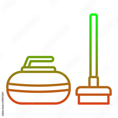 Curling Icon