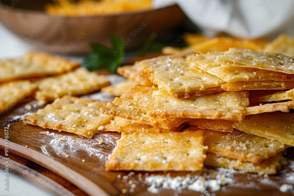 Homemade Pie Dough Crackers with Cheddar and Chipotle Homemade Pie Dough Crackers with Cheddar and Chipotle