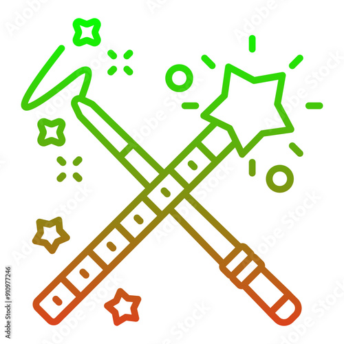 Magic wands Icon