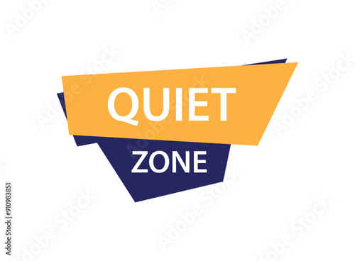 quiet zone text	