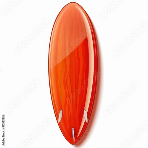 Red Surfboard