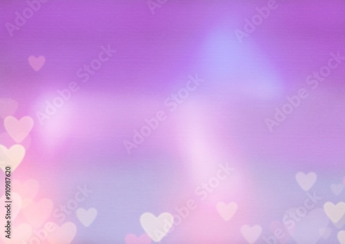 pink background with hearts