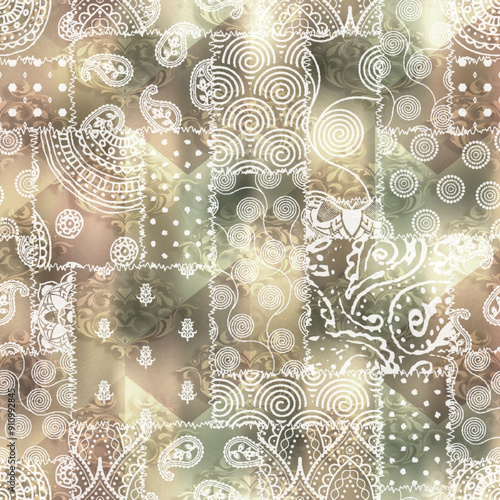 seamless pattern kurta