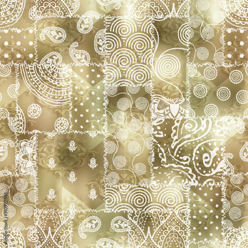 seamless pattern kurta