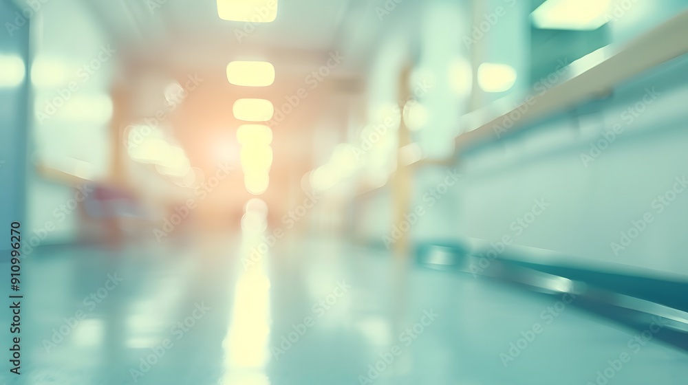 blurred hospital hallway background blurred hospital hallway background