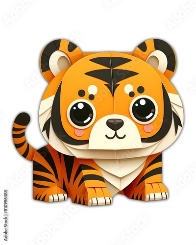 tiger cub papercraft