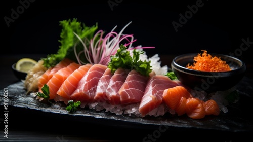 Tempting Sashimi dish