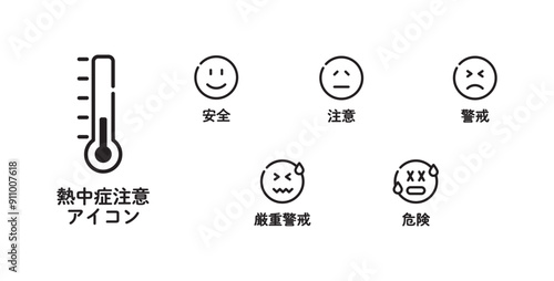 熱中症　アイコン