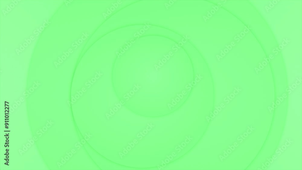 Green color circles moving pattern geometrical simple and elegant background Green color circles moving pattern geometrical simple and elegant background