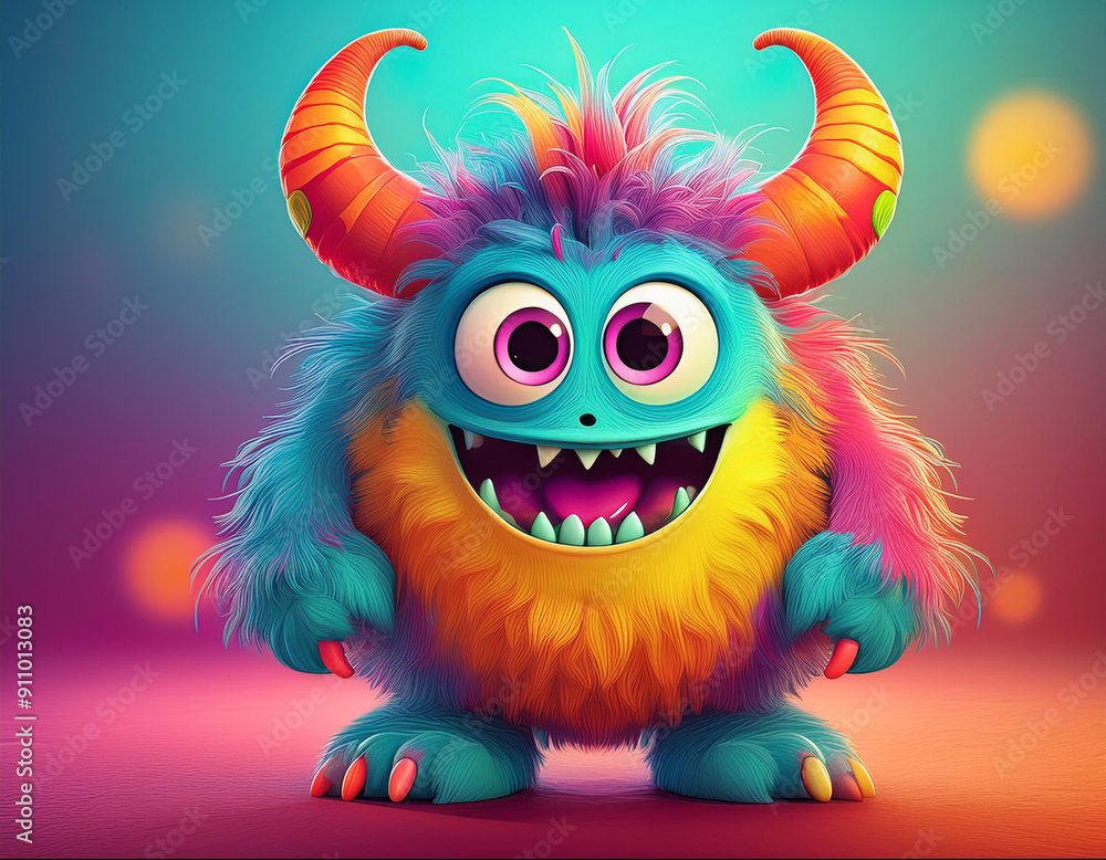 Cute Monster Character Cute Monster Character