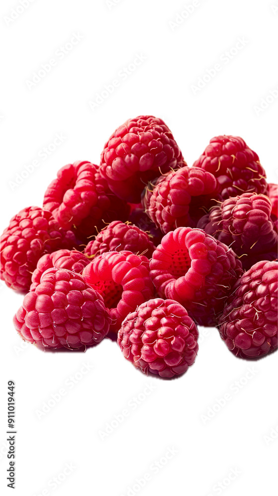 Raspberries isolated Raspberries isolated