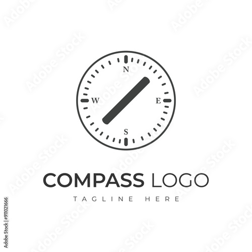 Compass Logo Icon Design Vector Template