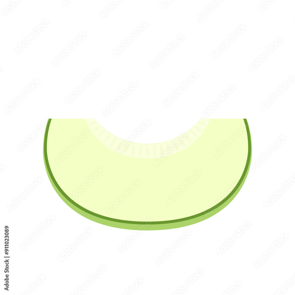 Melon logo vector. melon on white background. Half melon. Melon logo vector. melon on white background. Half melon.