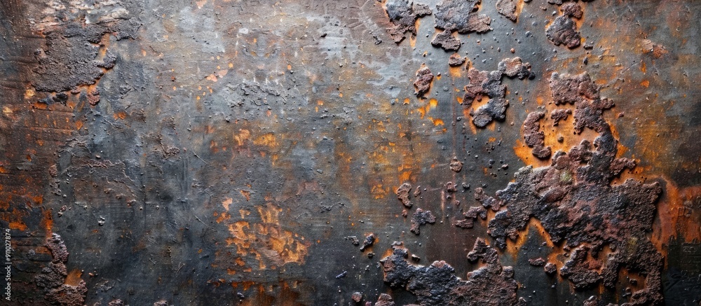 Texture background of aged, corroded metal sheet with copy space image. Texture background of aged, corroded metal sheet with copy space image.