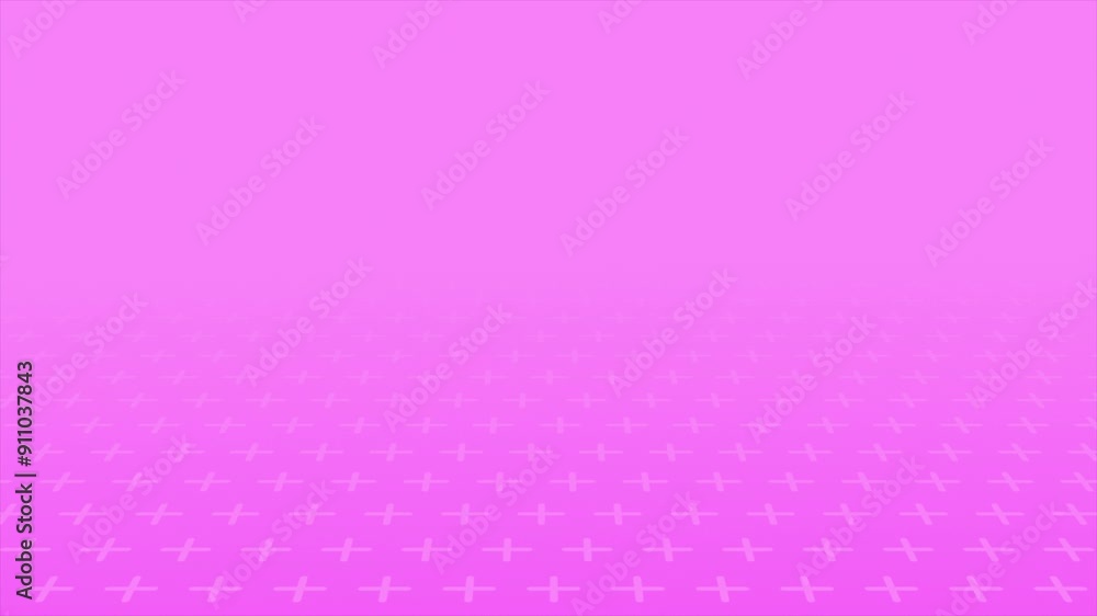 pink color simple 3d space with plus pattern geometrical minimal looped background pink color simple 3d space with plus pattern geometrical minimal looped background