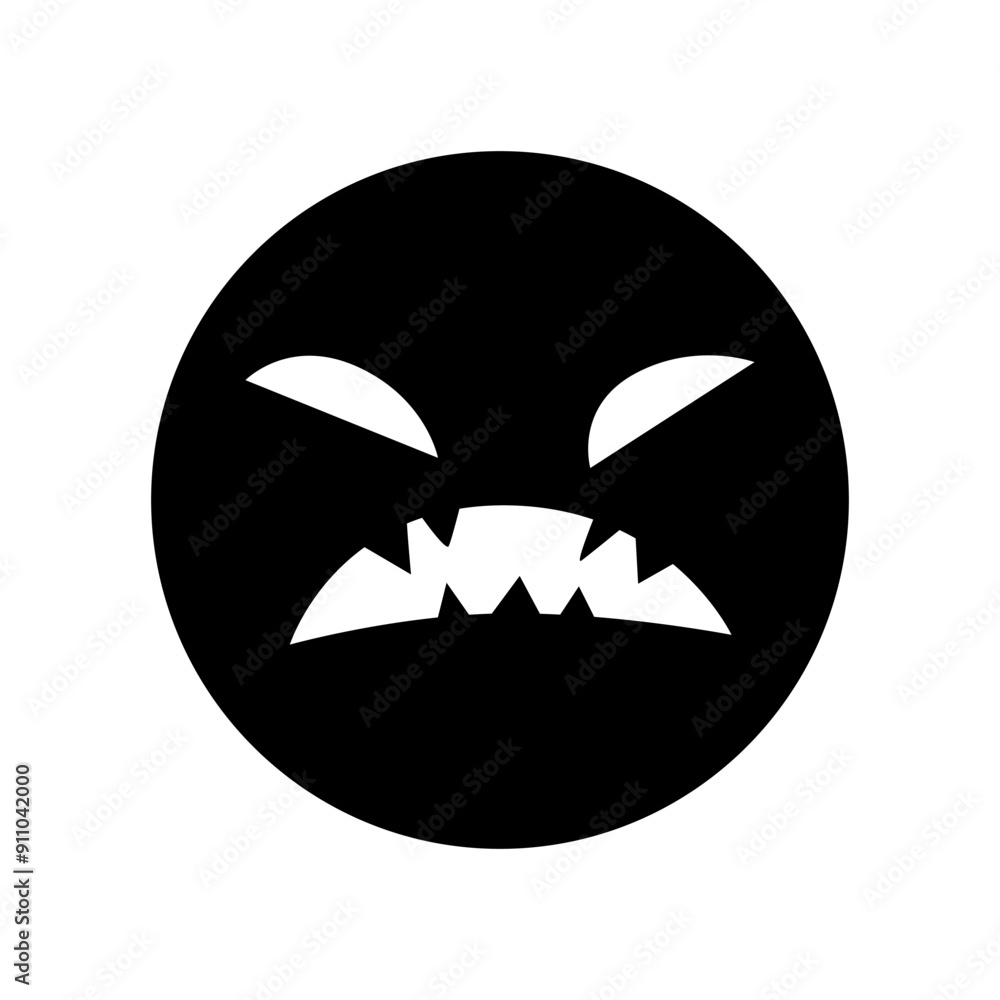 Halloween face icon vector. Scary face illustration sign. Funny Face symbol. Pumpkin face logo. Halloween face icon vector. Scary face illustration sign. Funny Face symbol. Pumpkin face logo.