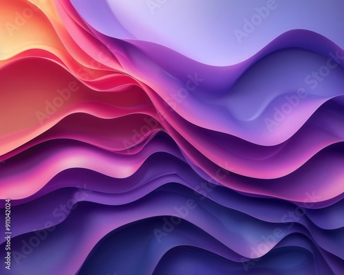 Wallpaper Mural Abstract background in high resolution, with dynamic shapes and sophisticated color gradient Torontodigital.ca