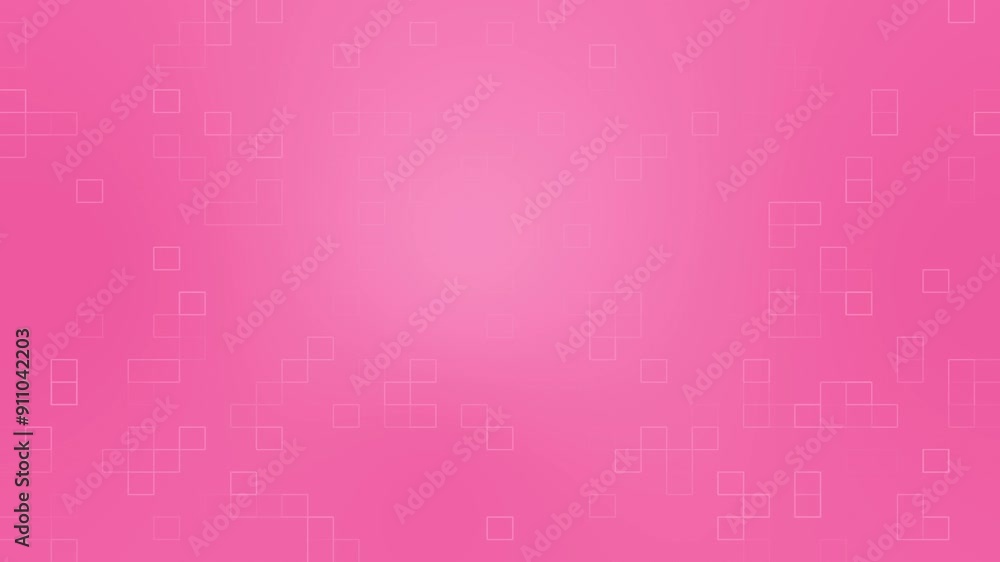 Magenta red color hi-tech technology square box pattern minimal geometrical futuristic loop able background Magenta red color hi-tech technology square box pattern minimal geometrical futuristic loop able background