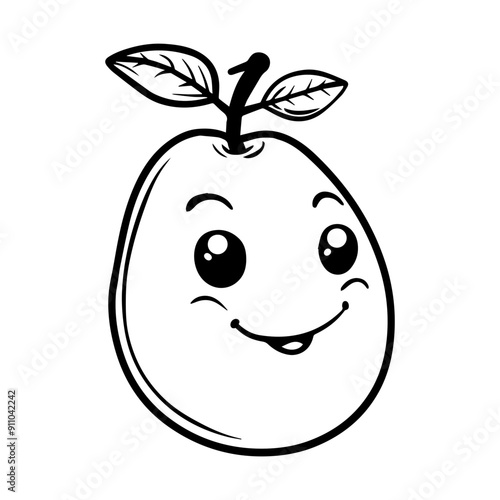 Wallpaper Mural fruit, food, cute fruit, mascot fruit Torontodigital.ca