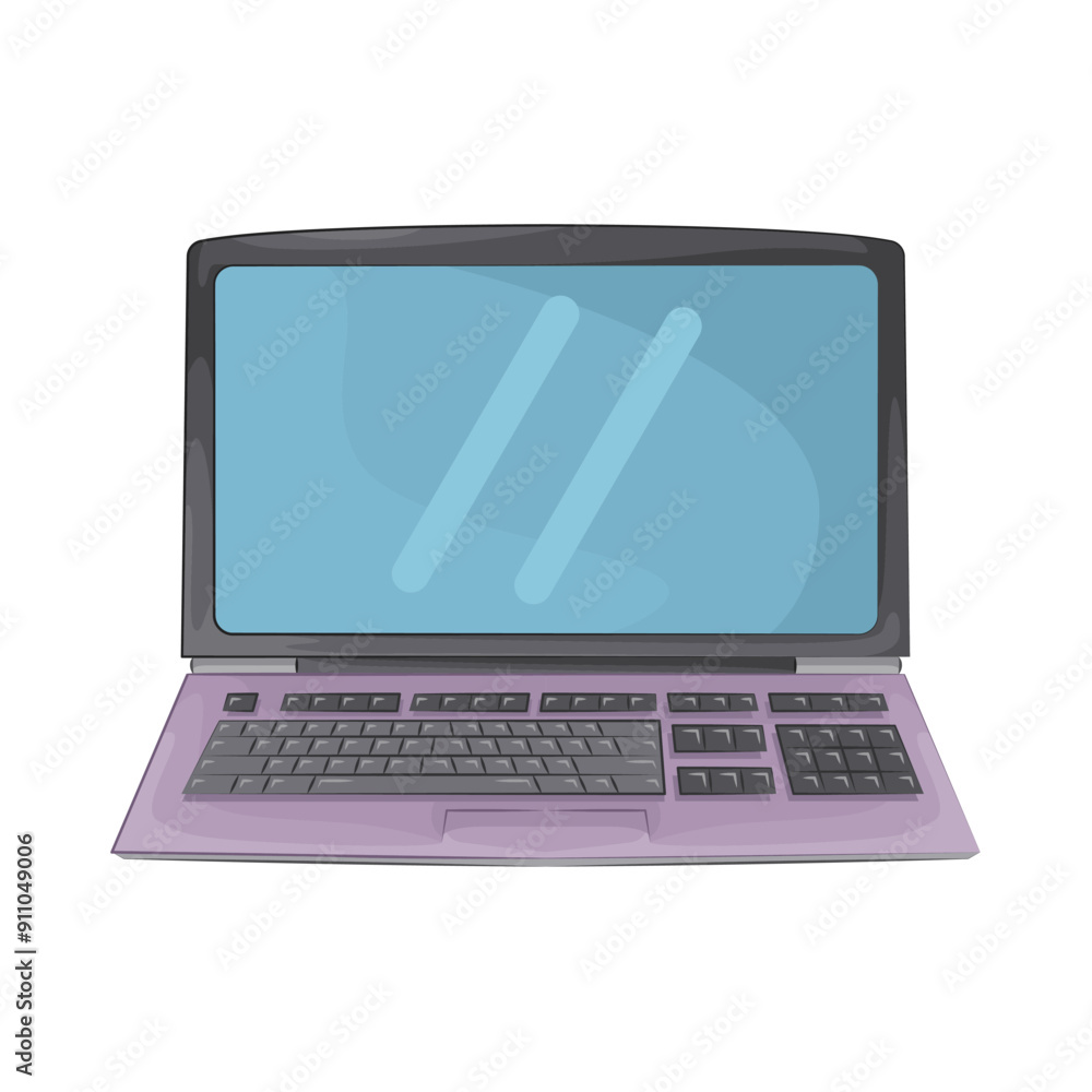 Illustration of laptop Illustration of laptop