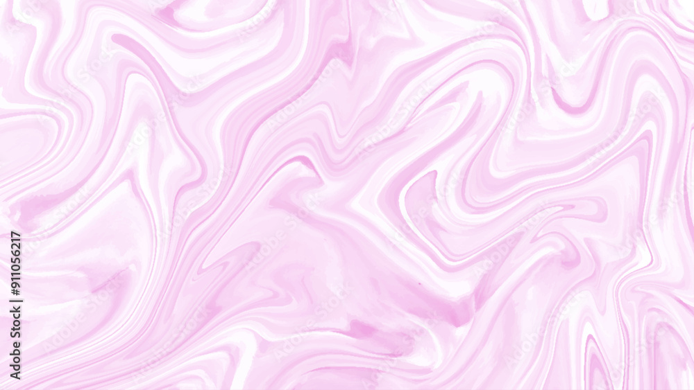 Abstract background vector sketch of the waves liquid marble. Pink and white marble pattern. Abstract background vector sketch of the waves liquid marble. Pink and white marble pattern.