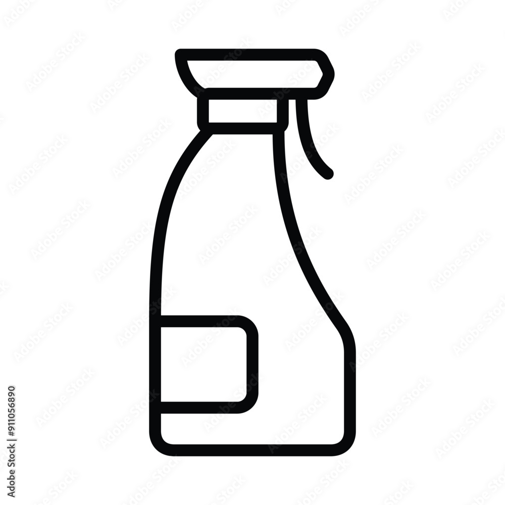 spray fragrance icon line vector design in trendy style spray fragrance icon line vector design in trendy style