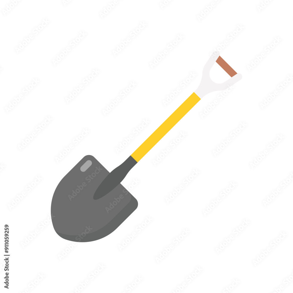 Shovel vector icon Shovel vector icon