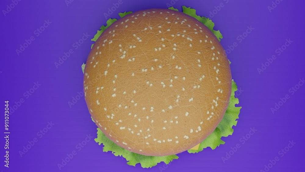 large size burger large size burger