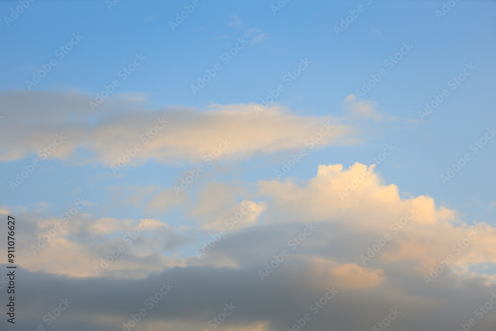 Twilight sky, Sunrise or sunset, Abstract sky clouds texture background Twilight sky, Sunrise or sunset, Abstract sky clouds texture background