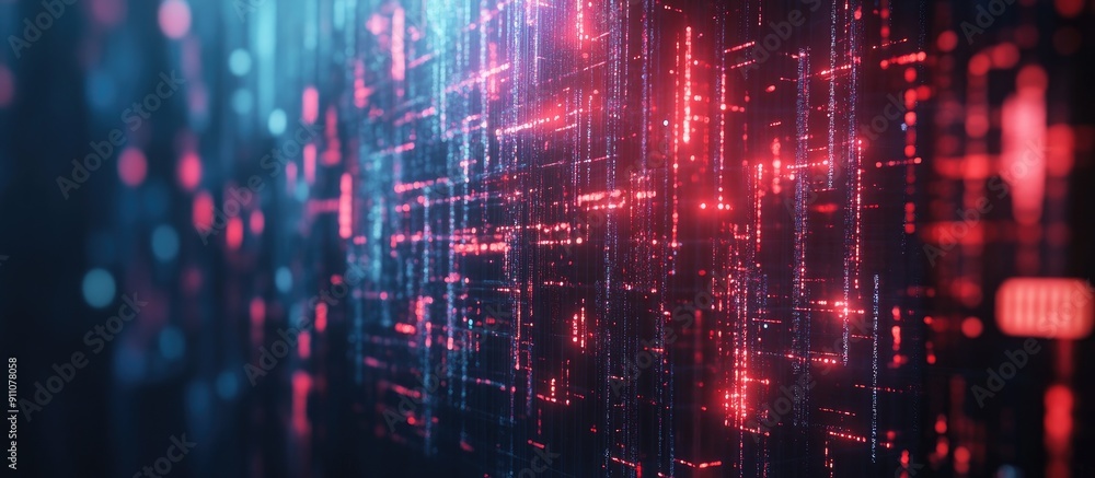 3D Rendered AI Technology Text Featuring Dynamic Screen Glitches and Interference Effects 3D Rendered AI Technology Text Featuring Dynamic Screen Glitches and Interference Effects