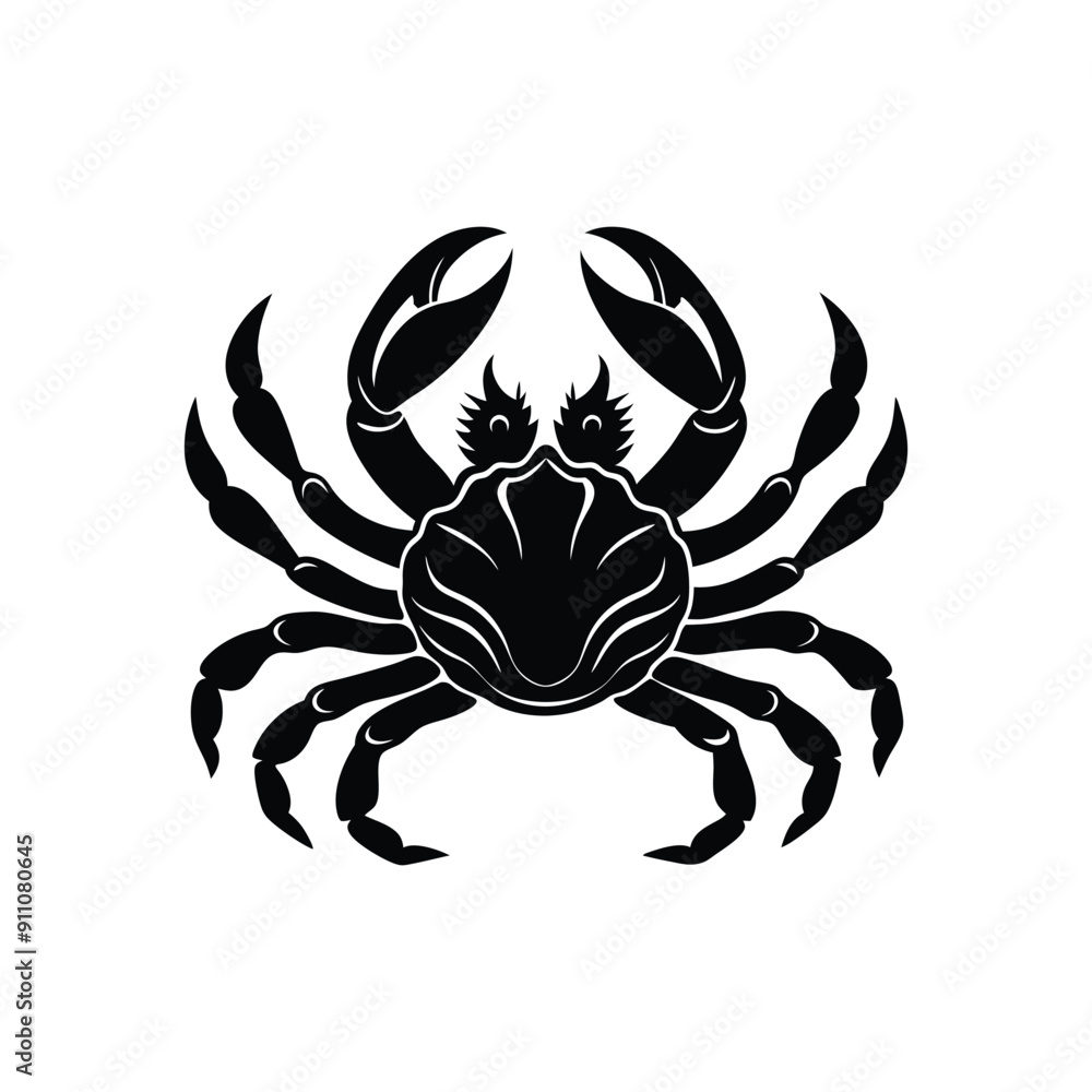 crab silhouette crab silhouette