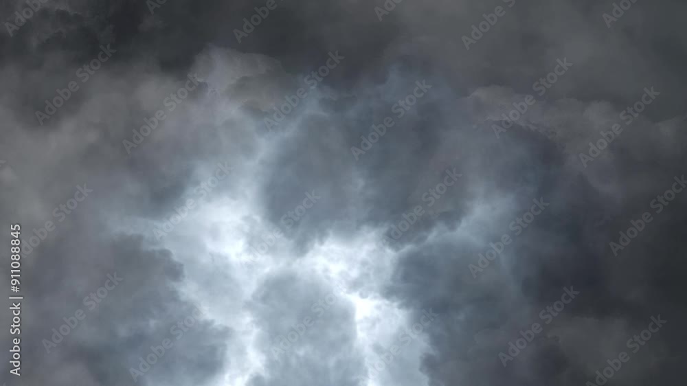lightning in the sky as a background ultra HD