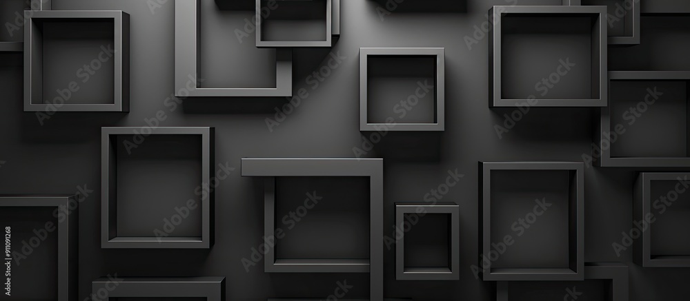 An array of square frames perfect for a copy space image An array of square frames perfect for a copy space image