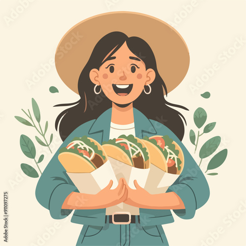 young people who are enthusiastic about Mexican food