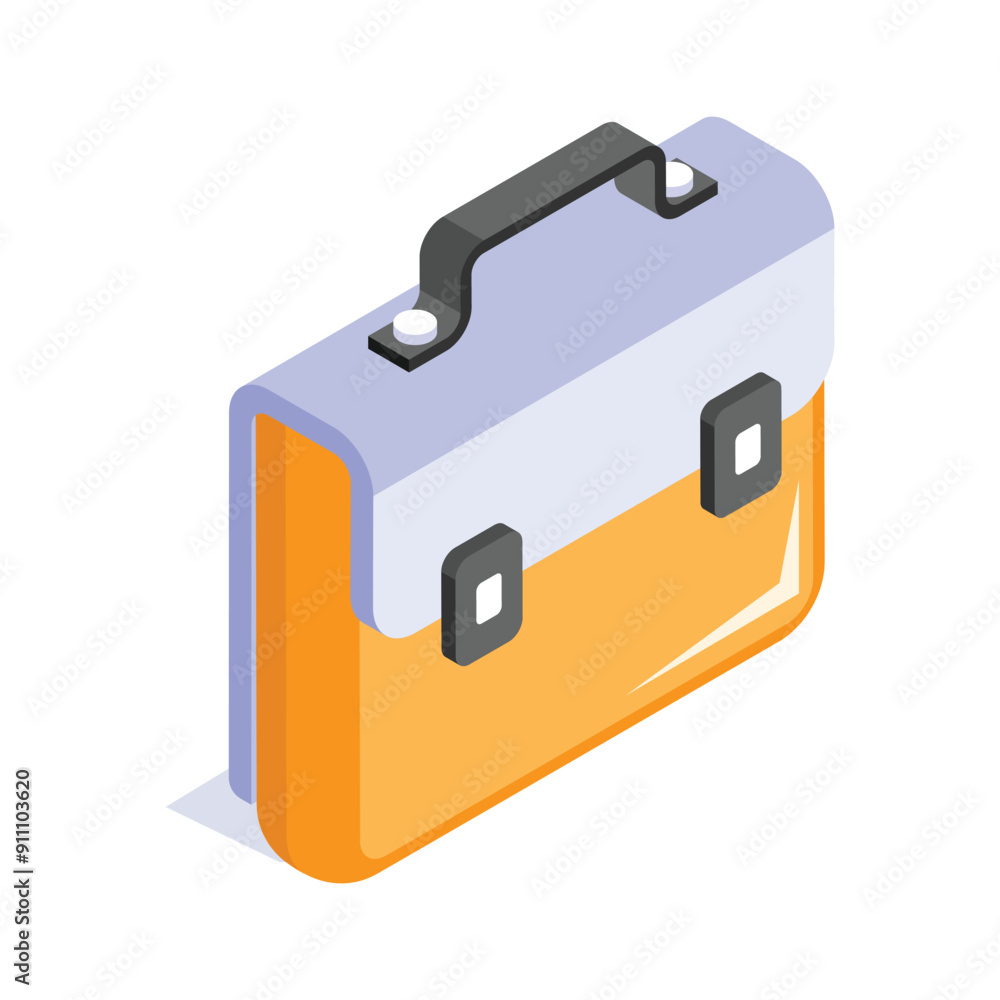 Business portfolio vector design, an amazing icon of business bag in editable style Business portfolio vector design, an amazing icon of business bag in editable style