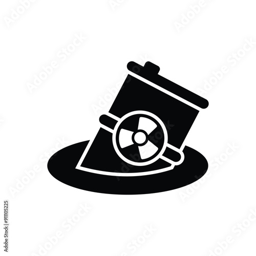 Contamination vector icon