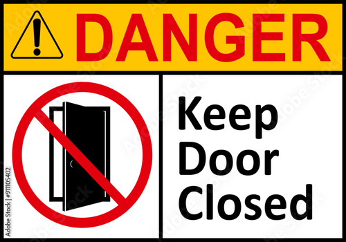 Keep door closed sign. Make sure door is closed after passing through it. Provide security, maintain temperature conditions, prevent the spread of smoke or fire. Prevent unauthorized access.