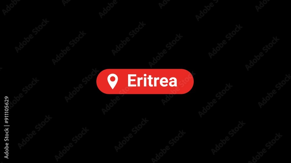 Eritrea Location Title Animation Eritrea Location Title Animation